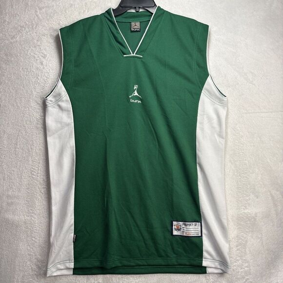 Other - The Dunk Athletic Wear Green And White Tank Top Large